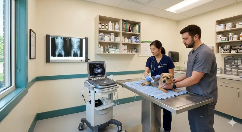 Equipamento de diagnóstico moderno